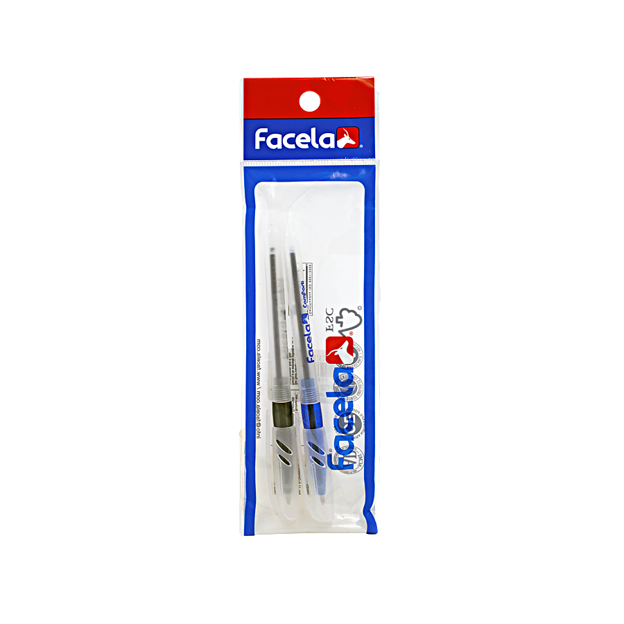 Para quienes buscan comodidad y rendimiento en su escritura diaria. Con un agarre ergonómico, estos bolígrafos proporcionan una experiencia de escritura más cómoda y sin esfuerzo, ideal para largas sesiones de trabajo o estudio.

La punta de 1.0mm ofrece trazos suaves y definidos, mientras que la tapa asegura una mayor durabilidad del bolígrafo. Este set incluye 2 unidades en blister plástico, lo que lo hace ideal para tener siempre un bolígrafo de reserva a mano en la oficina, escuela o en casa.