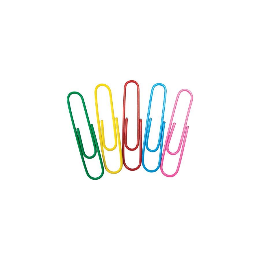 Son ideales para organizar tus documentos de manera práctica y colorida. Con un tamaño de 50 mm, estos clips son perfectos para sujetar una cantidad moderada de hojas, manteniéndolas seguras y ordenadas. Además, su recubrimiento de plástico en variedad de colores no solo los hace funcionales, sino también divertidos y atractivos para tu espacio de trabajo, oficina o escuela.