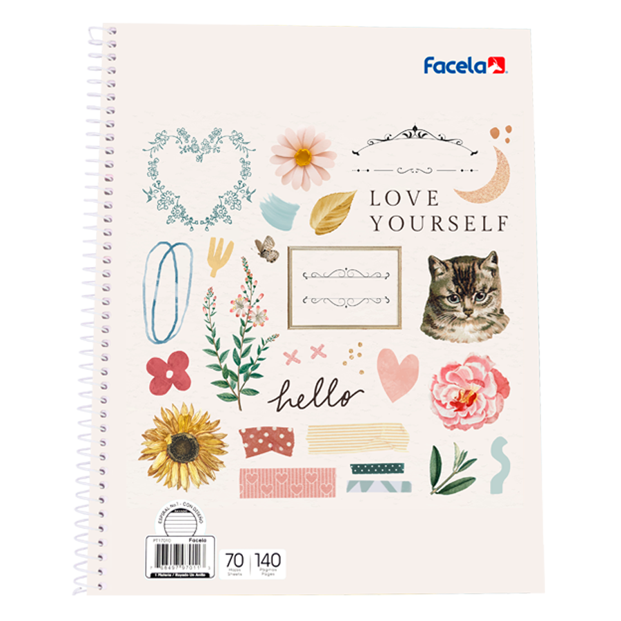 El cuaderno espiral N° 1 anillo sencillo rayado es perfecto para tomar notas, realizar tareas escolares o escribir tus ideas. Con 70 hojas (140 páginas), te proporciona suficiente espacio para organizar tus apuntes de manera ordenada y clara.

Su diseño de anillo sencillo permite que puedas pasar las páginas fácilmente, mientras que el papel rayado asegura una escritura fluida y cómoda. Ideal para estudiantes, profesionales o cualquier persona que necesite un cuaderno funcional.