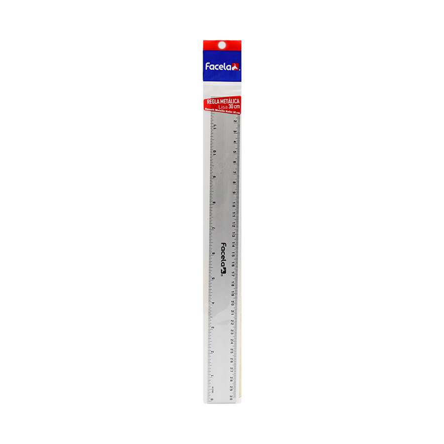Regla Aluminio Lineazul 30cm.