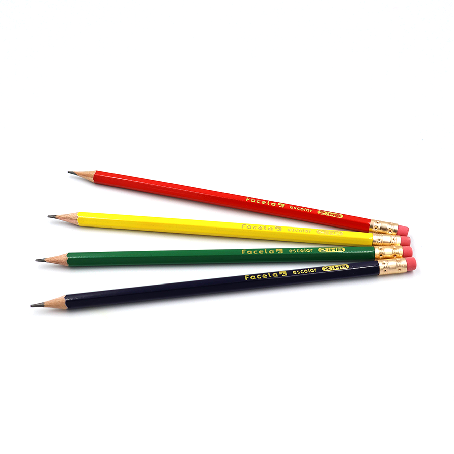 Es ideal para aquellos que buscan una herramienta de escritura versátil. Con mina 2HB de alta calidad, este lápiz garantiza trazos suaves y nítidos, perfectos tanto para escribir como para realizar dibujos detallados.

El surtido de colores vibrantes en su blíster de 6 unidades hace que este lápiz sea perfecto para el uso escolar y actividades artísticas. Su diseño hexagonal facilita un agarre cómodo y firme, ayudando a los estudiantes a mantener una postura adecuada al escribir o dibujar.