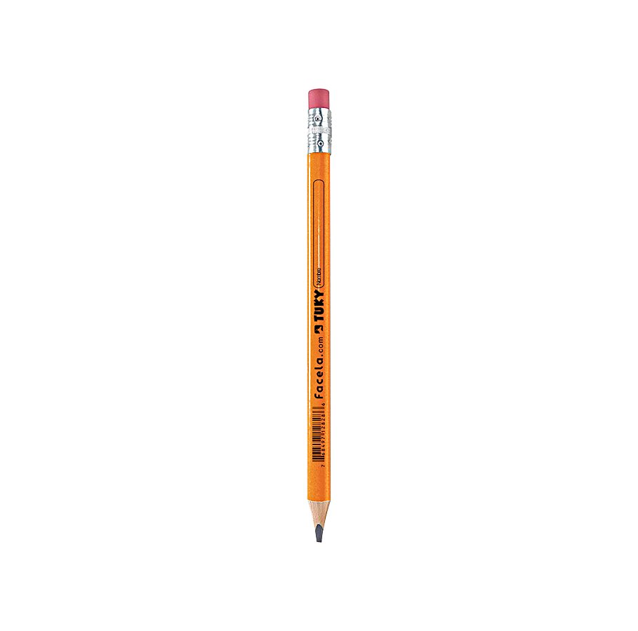 Con una cobertura vibrante en tres colores: celeste, naranja y amarillo, este lápiz hace que el proceso de escribir y dibujar sea divertido y colorido.

Su diseño triangular facilita un agarre cómodo y ergonómico, ayudando a los niños en edad preescolar a desarrollar habilidades motrices finas y coordinación. Además, su tamaño jumbo asegura que los niños puedan sostenerlo fácilmente mientras aprenden a escribir o dibujar.