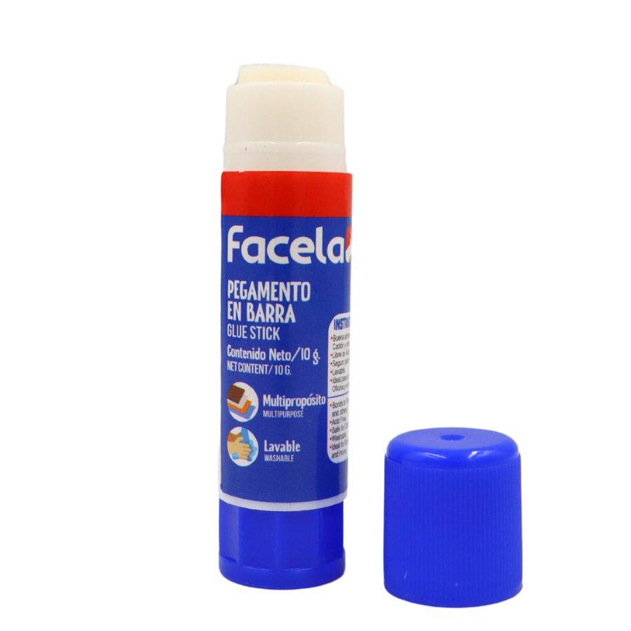 Perfecta para una aplicación fácil y limpia en una variedad de proyectos. Su fórmula semisólida y transparente garantiza una adherencia firme y duradera, ideal para trabajos de oficina, manualidades, reparaciones y mucho más.

Su adhesión permanente asegura que los materiales queden bien fijados, sin desorden o residuos visibles.