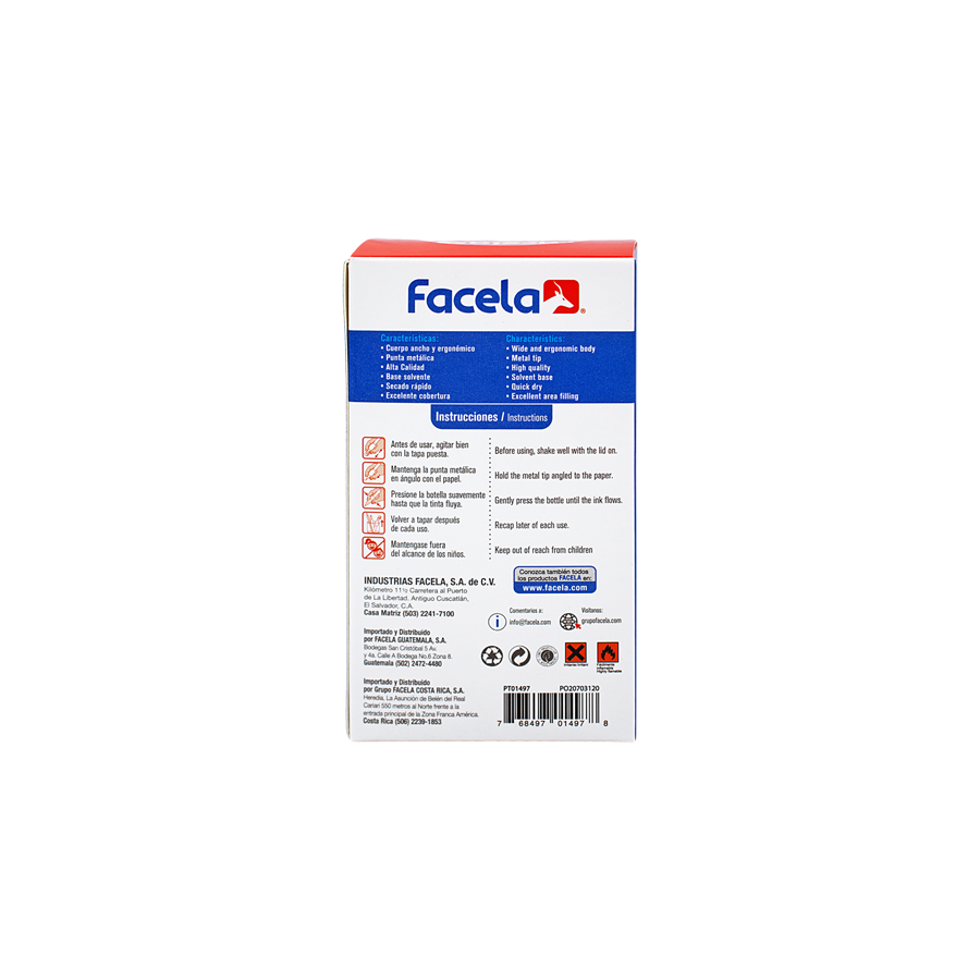 El corrector tipo pluma de 3.5 ml es ideal para corregir rápidamente errores en tus documentos con precisión. Su cuerpo ancho y ergonómico asegura una aplicación cómoda y fácil, brindando resultados impecables al instante.