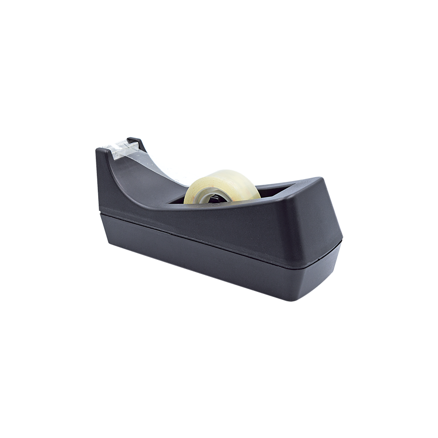 Su diseño práctico y color negro elegante lo hace adecuado para cualquier entorno de oficina o hogar. Este dispensador garantiza un uso rápido y fácil de la cinta adhesiva, proporcionando cortes precisos y sin esfuerzo. Es ideal para tareas de empaquetado, manualidades, oficina y proyectos de bricolaje, mejorando la productividad y comodidad en tu día a día.