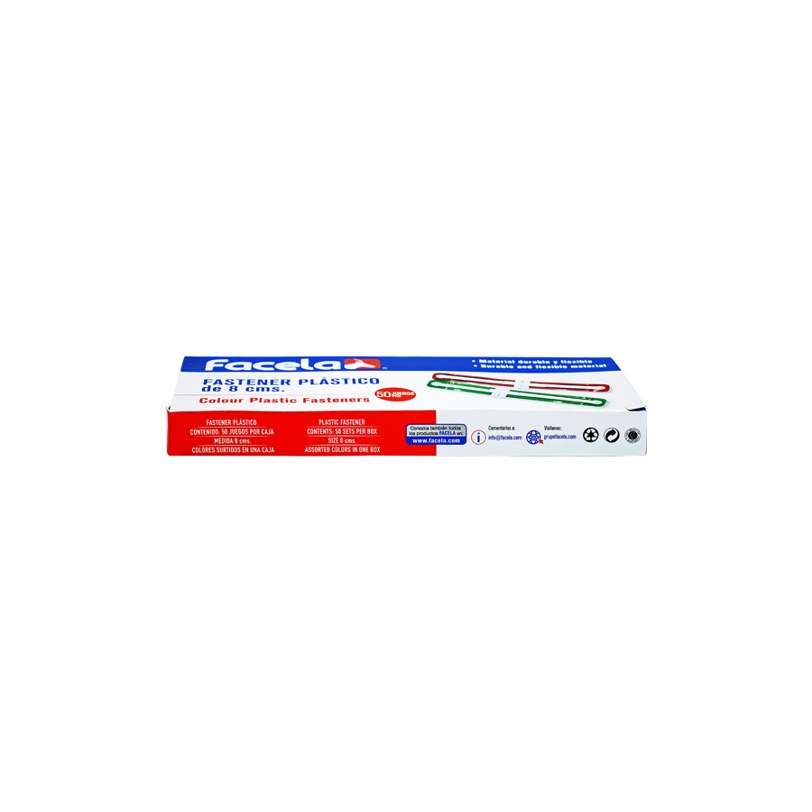 Es la opción perfecta para mantener tus documentos, archivos y proyectos organizados de manera eficiente. Viene en una caja individual con una variedad de colores, permitiéndote elegir el que mejor se adapte a tus necesidades o preferencias. Ideal para uso en oficina, escuela o para proyectos creativos, este fastener es resistente y fácil de usar, asegurando que tus papeles queden bien sujetos y ordenados.