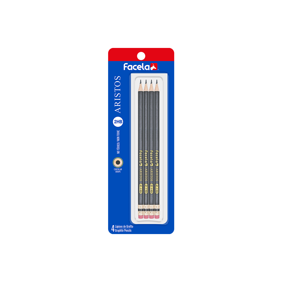 Es la herramienta perfecta para quienes buscan comodidad y precisión en su escritura o dibujo. Su diseño redondo permite un agarre cómodo para escribir de manera continua y precisa.

Con una punta suave y resistente, este lápiz es ideal para escribir, dibujar o hacer bocetos con líneas claras y bien definidas. Ideal para estudiantes, profesionales o artistas que necesitan un lápiz de alta calidad.